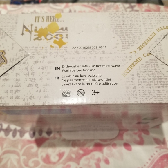 Wizarding World Zak Harry Potter 3 Piece Plate Bowl Cup MealTime Set Dinnerware - Picture 4 of 4